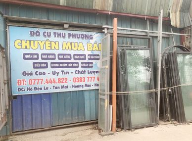 Thu mua cửa nhôm kính cũ tận nơi – giá cao, có mặt trong 30 phút