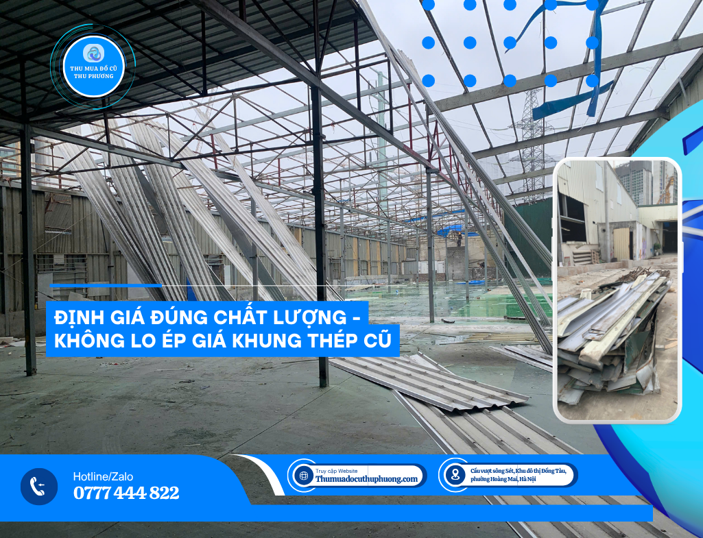 bảng giá thu mua nhà xưởng