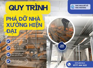 quy trình thu mua công trình hiện đại