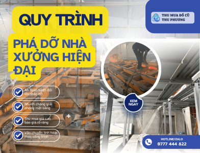quy trình thu mua công trình hiện đại