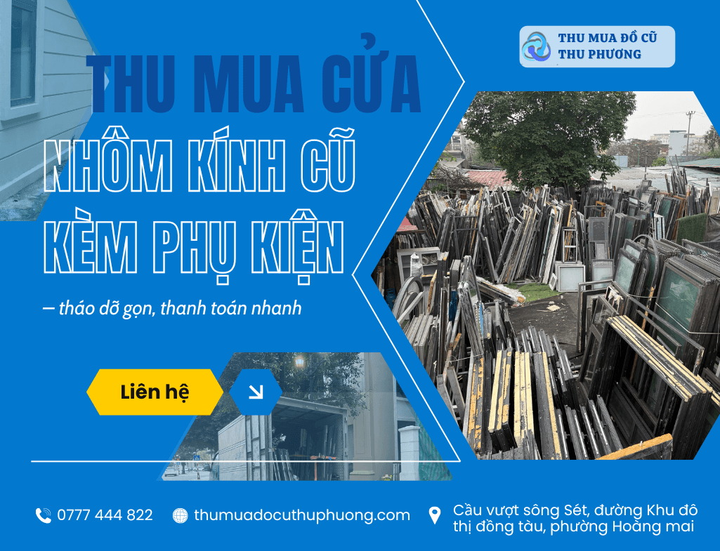 thanh lý vách nhôm kính